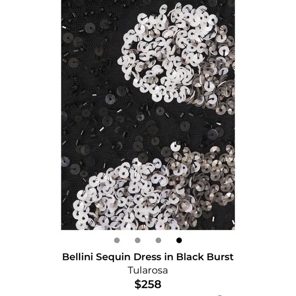 bellini sequin dress in black burst Primavera 4527 Size 2 BLACK Backless Prom Dress Sequin Formal  Glass  Slipper Formals